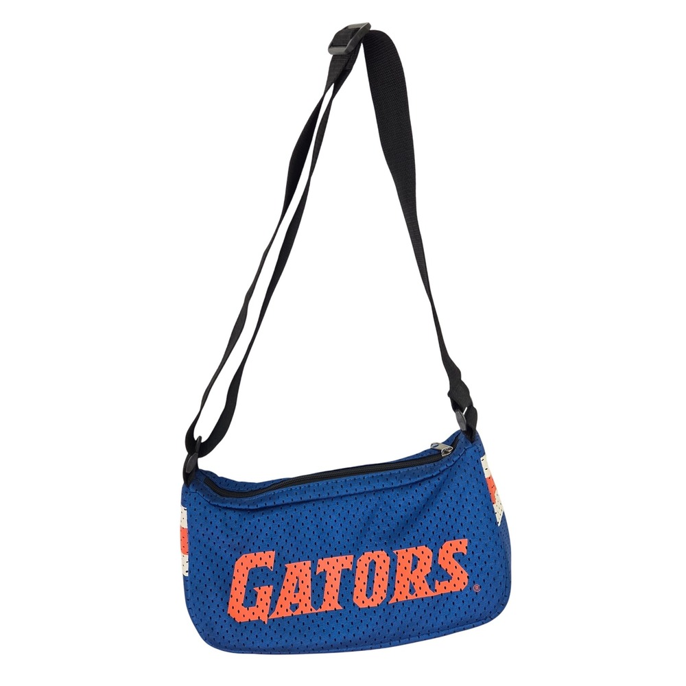 Florida Gators Crossbody Bag Blue Mesh FAN-dom U Little Earth Sporty Purse